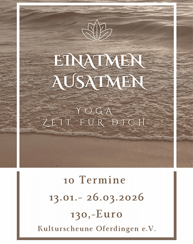 Per E-Mail anmeldung zum Yoga in der Kulturscheune Oferdingen