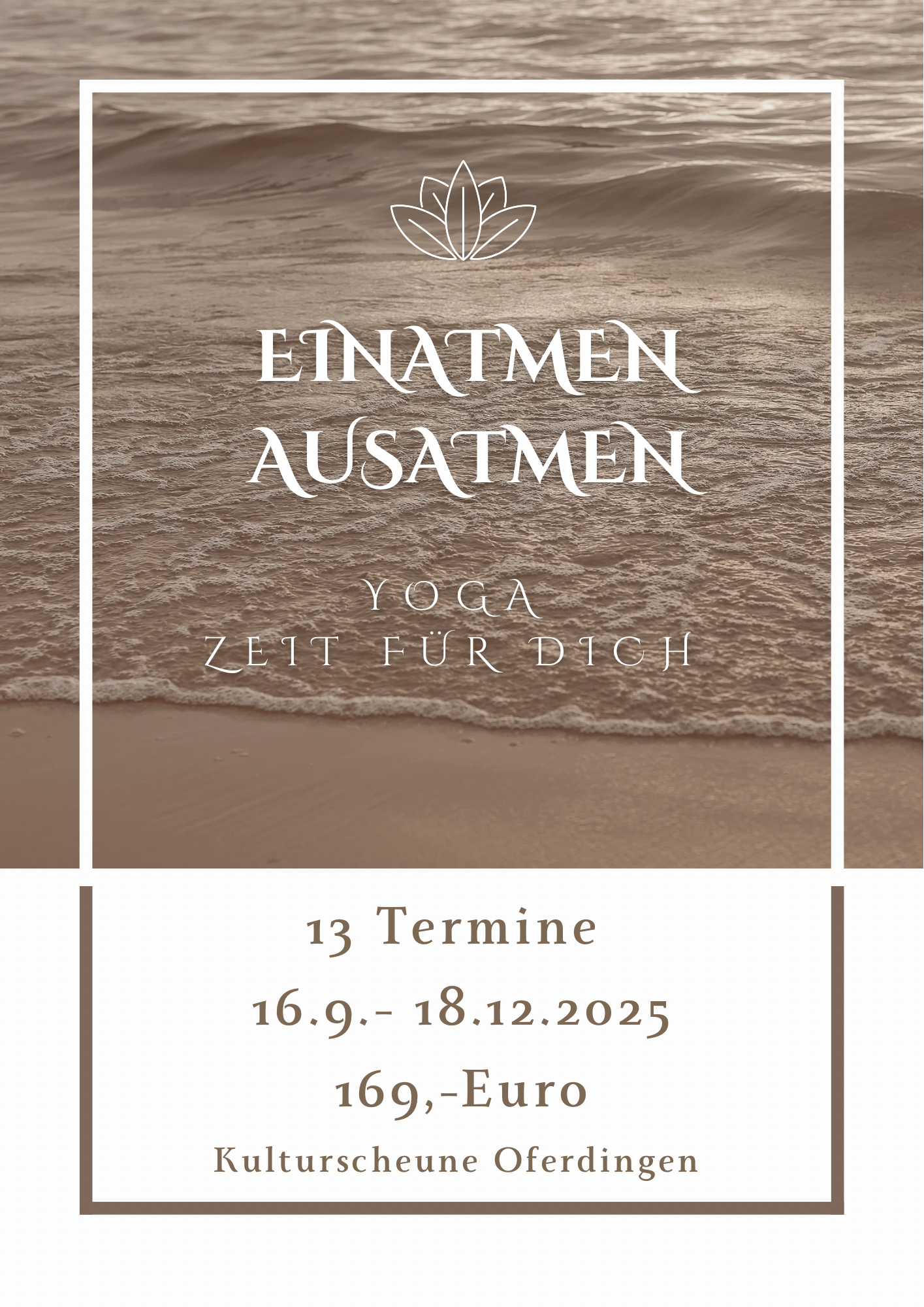 Per E-Mail anmeldung zum Yoga in der Kulturscheune Oferdingen